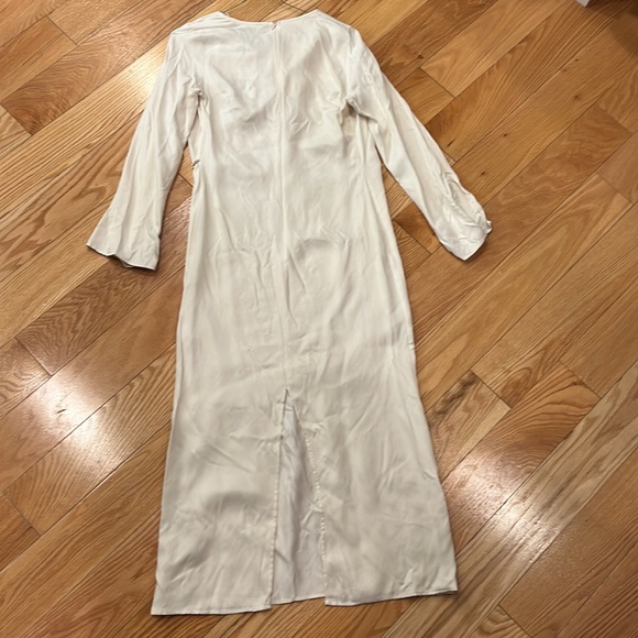 Zara Winter White cowl neck maxi - Picture 4 of 9